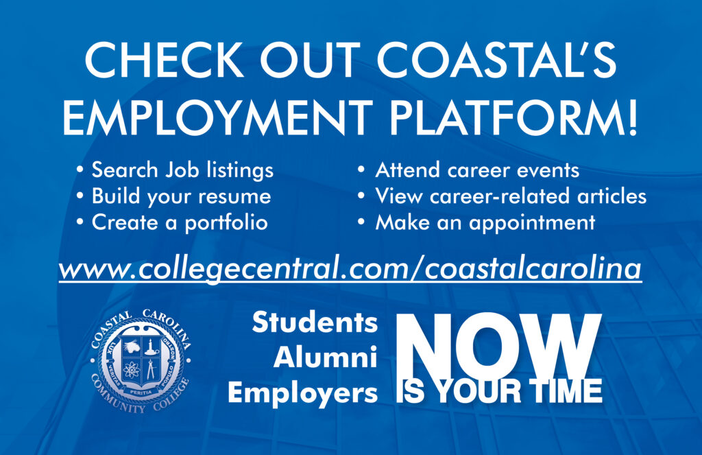 Check out the Career Center Coastal Carolina Community College
