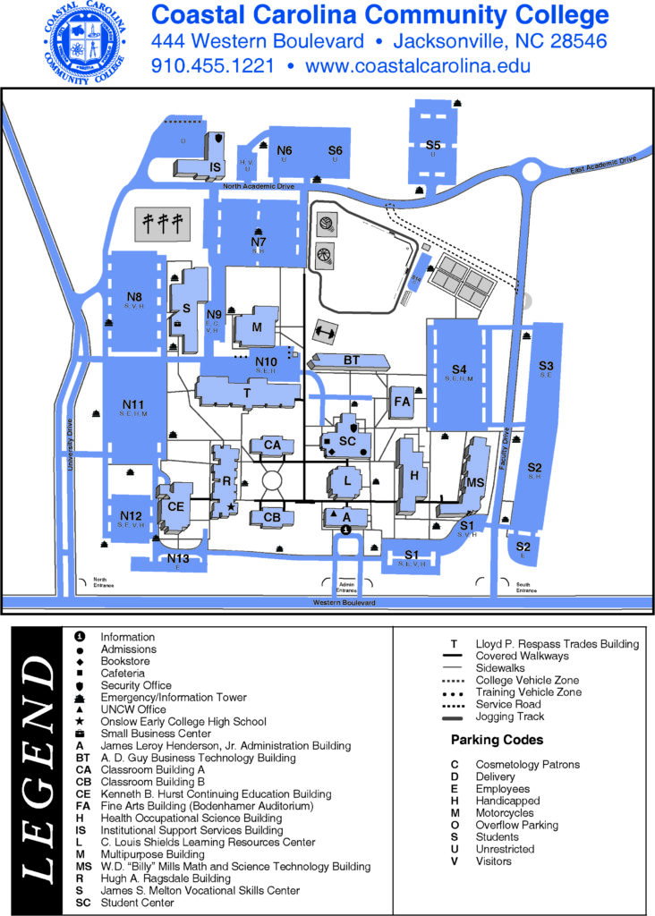 Security & Parking - Coastal Carolina Community College