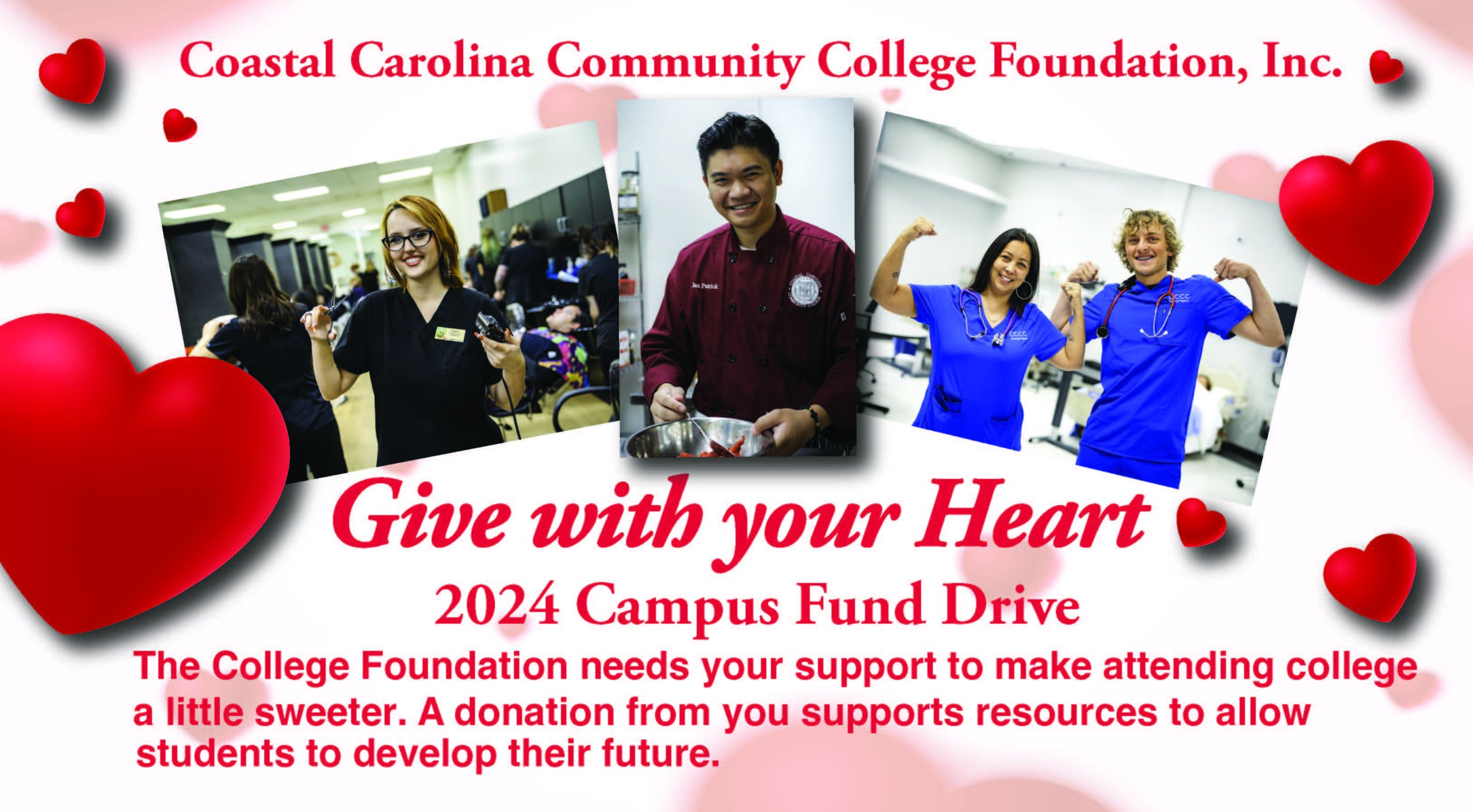 Campus Fund Drive 2024 Give with your Heart