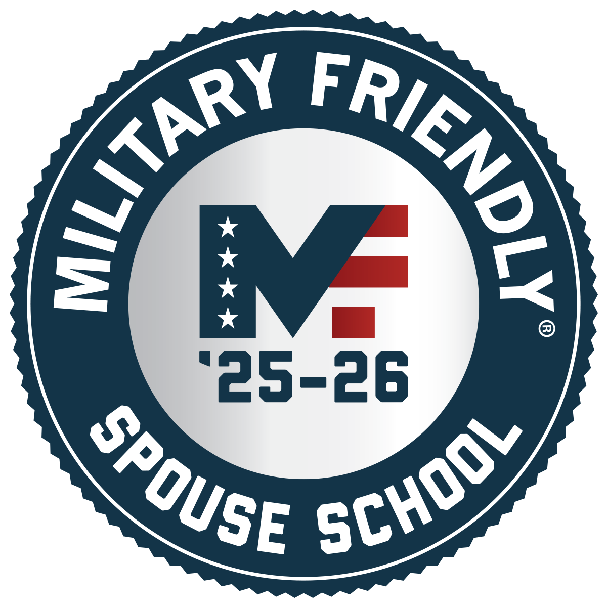 Military Friendly School Rank Gold 2022-2023
