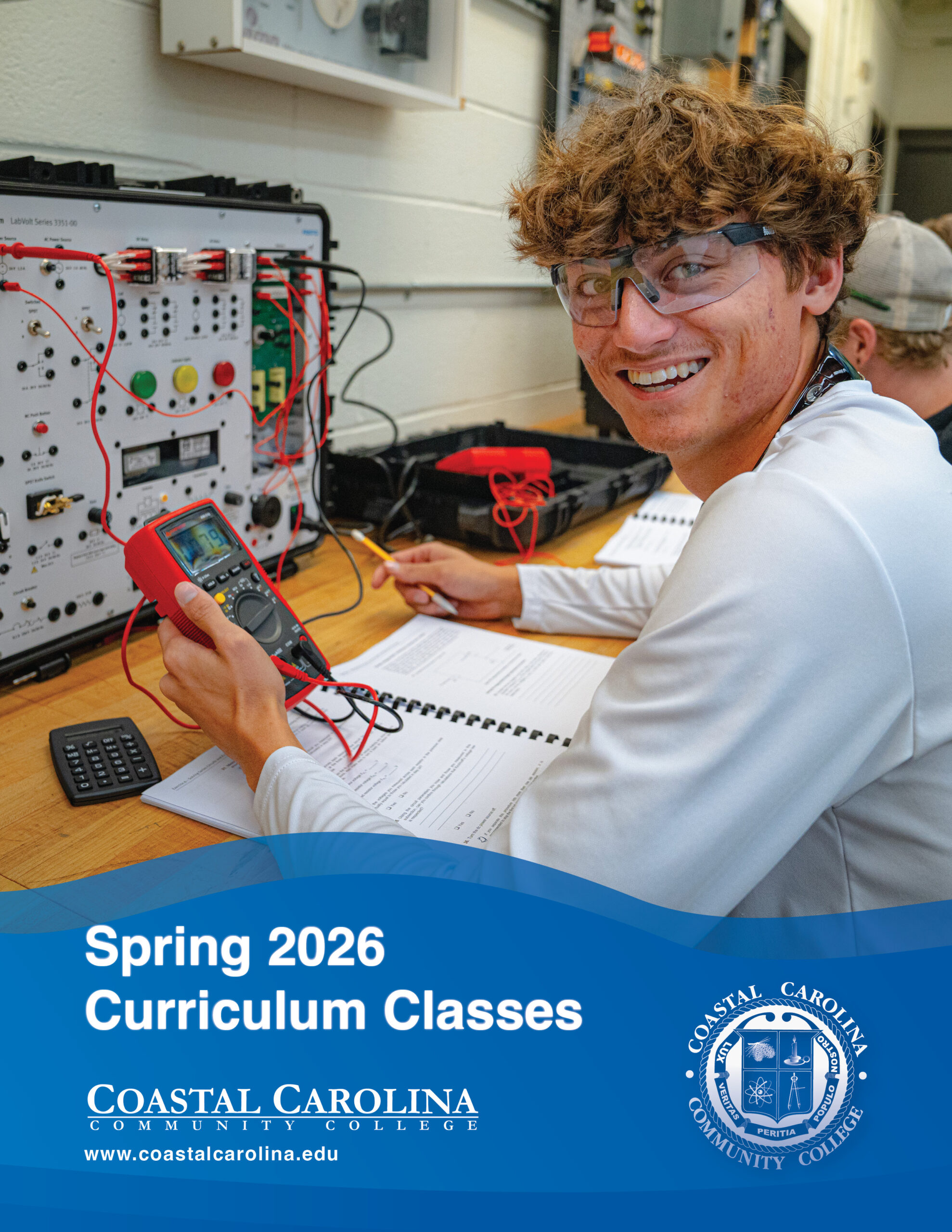 Spring 2026 Curriculum Classes Cover Image Smiling Electronics Engineering Student