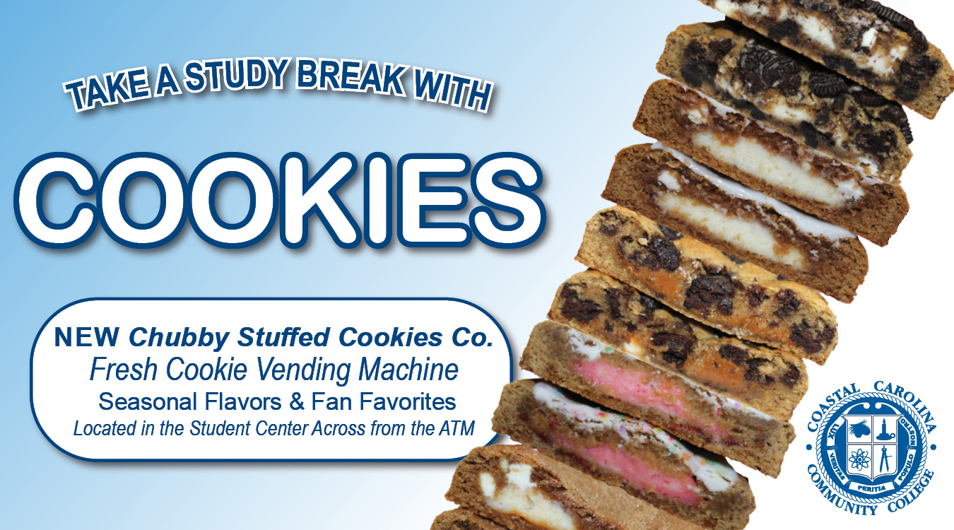 NEW Chubby Stuffed Cookies Co. Fresh Cookie Vending Machine